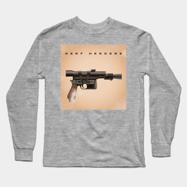 Nerf Herders (album cover) Long Sleeve T-Shirt by wuxter